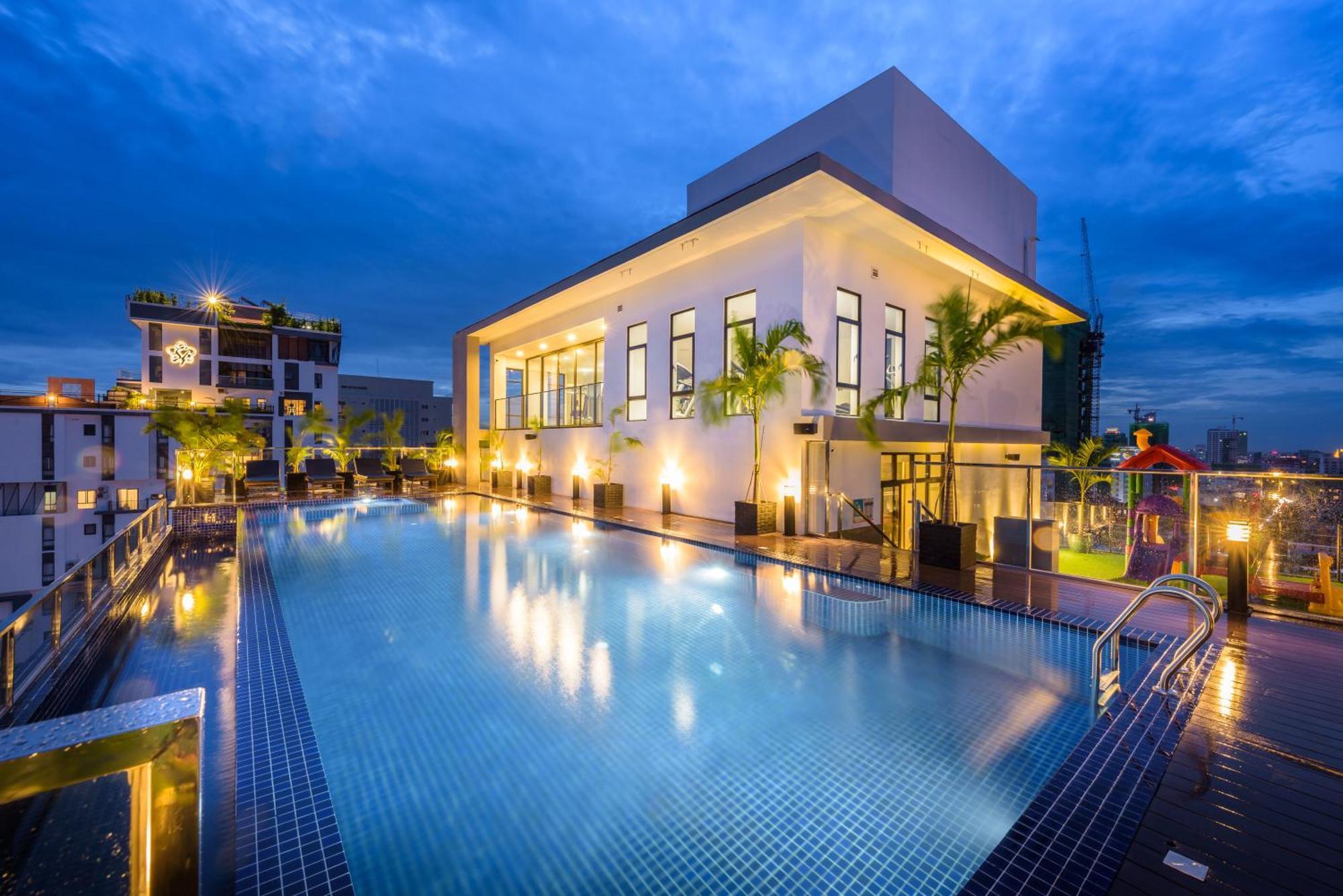 Mansion 51 Hotel & Apartment Phnom Penh Exterior photo